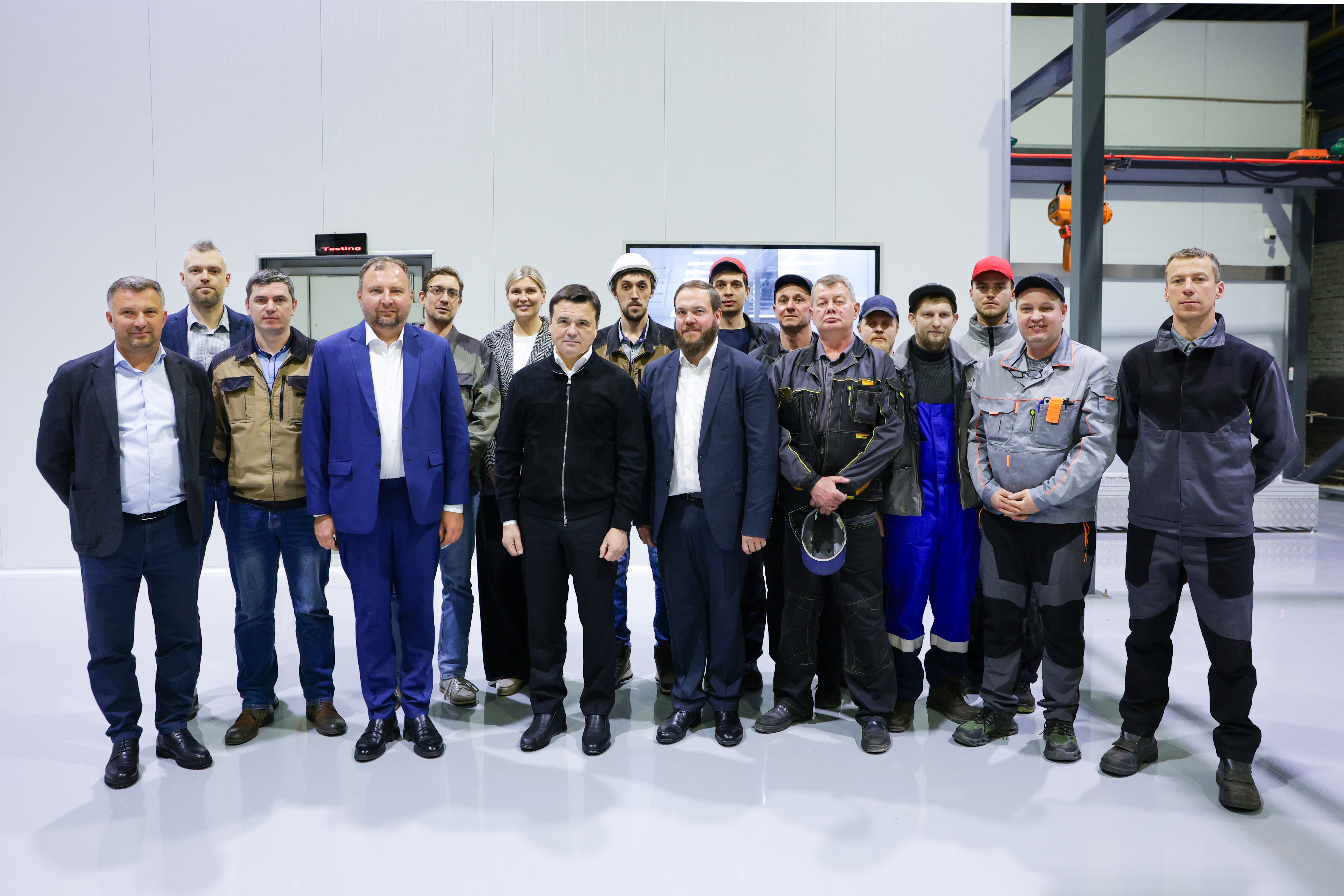 Визит Губернатора Московской области 
